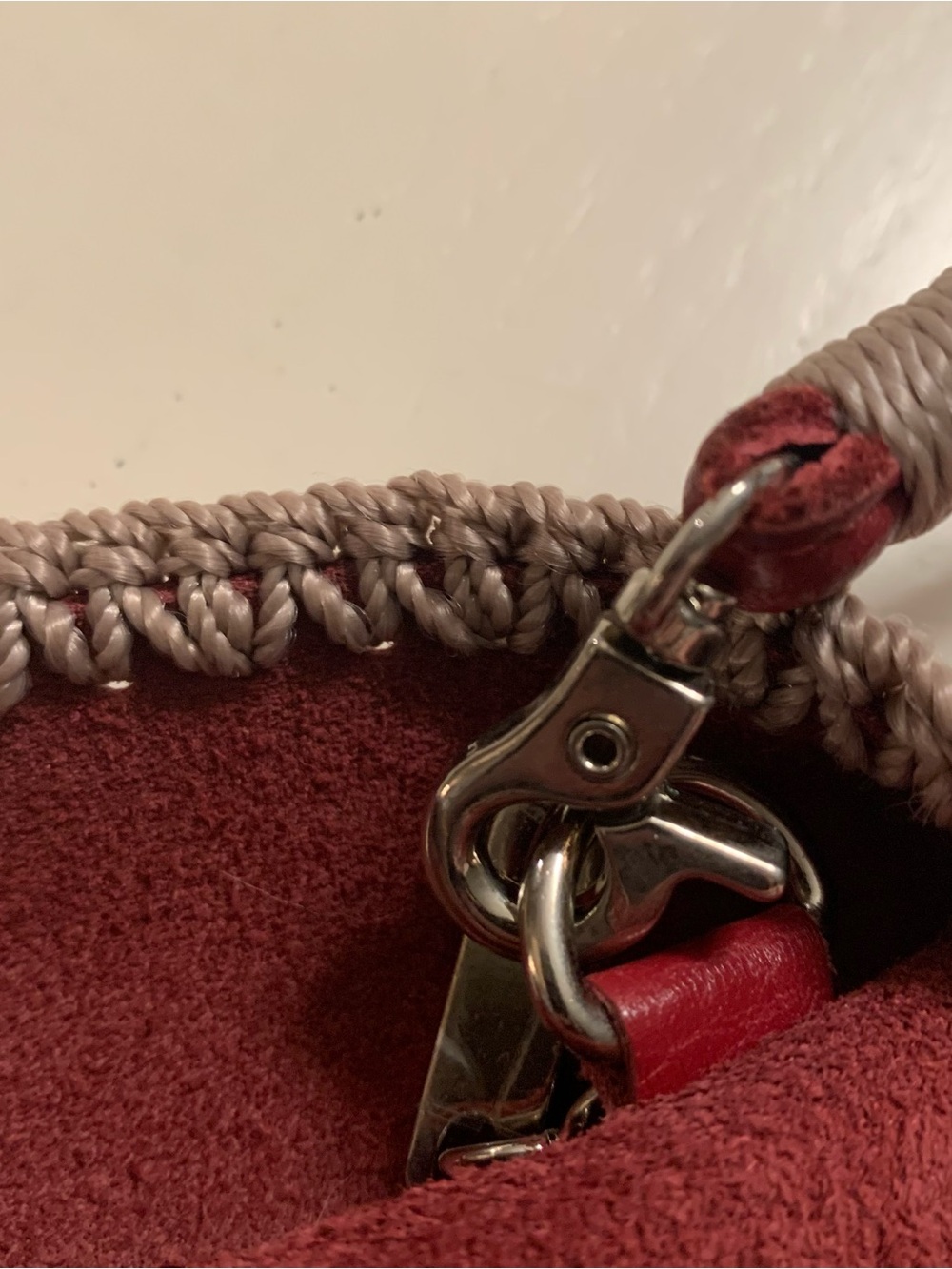 The Sak crimson woven-trim crossbody bag - Picture 5 of 12